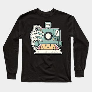 skeleton old school camera Long Sleeve T-Shirt